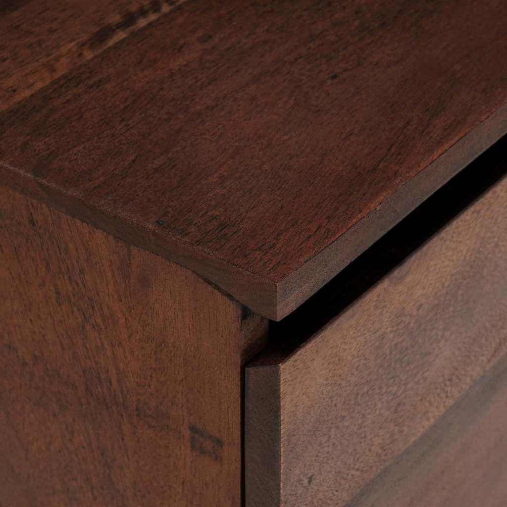 Medieopbevaringsskabe & -reoler honningfarvet 110 x 30 x 36 cm