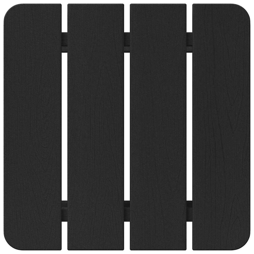 Adirondack sidebord Sort 38 x 38 x 46 cm HDPE