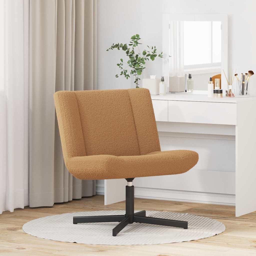 Drejestol Beige 63 x 75 x 76 cm Fårskind