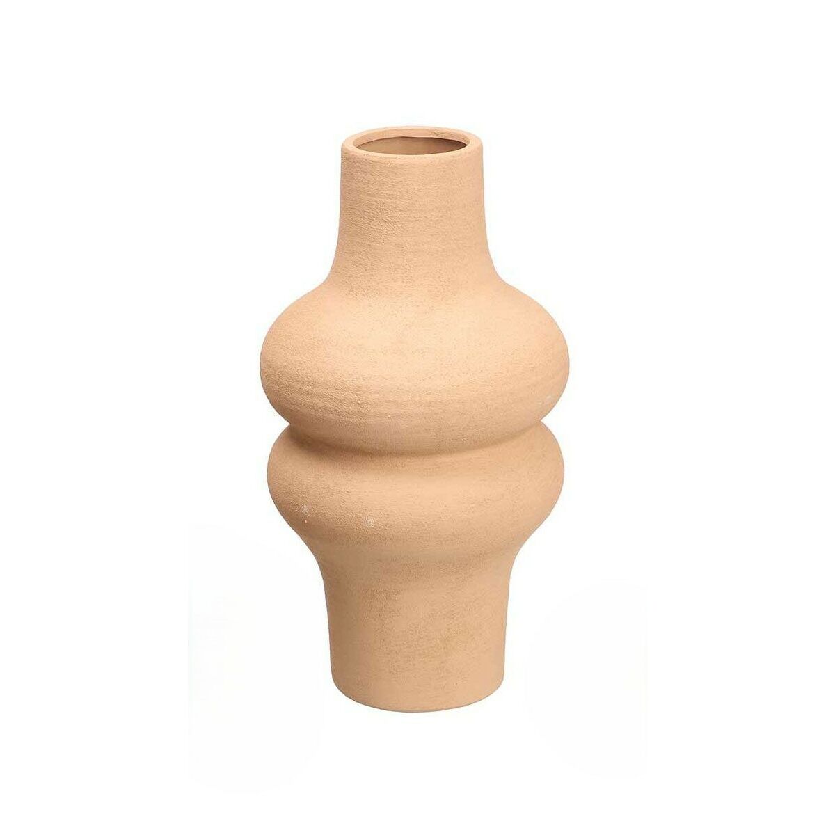 Vase keramik brun