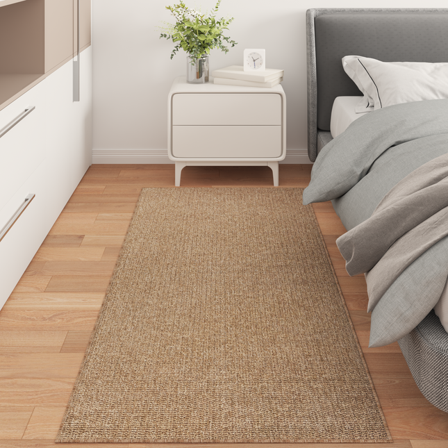 Områdetæpper Rektangulær AGIRA Naturfarvet 200 x 80 cm