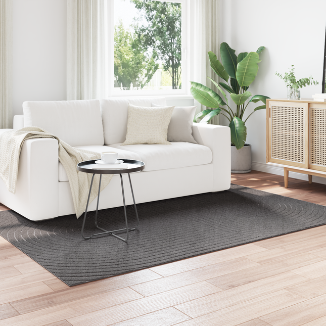 Områdetæpper PALMERAS Antracit 200 x 140 cm Polyester