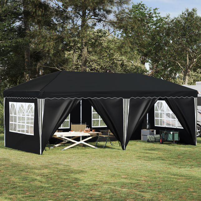 Pop-up Festtelt 575 x 288 x 245 cm Antracit