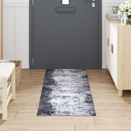 Køkken tæppe Grå 180 x 60 cm Fløjl