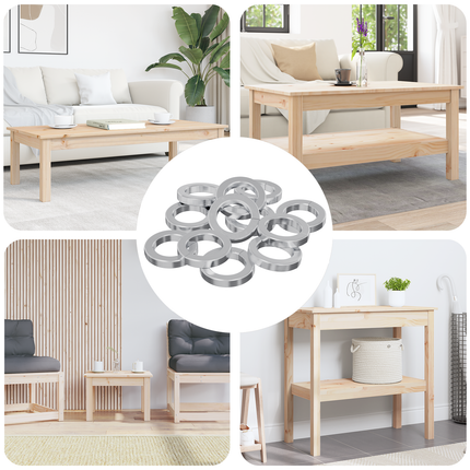 Fjedervasker 15929 pcs Hvid Jern