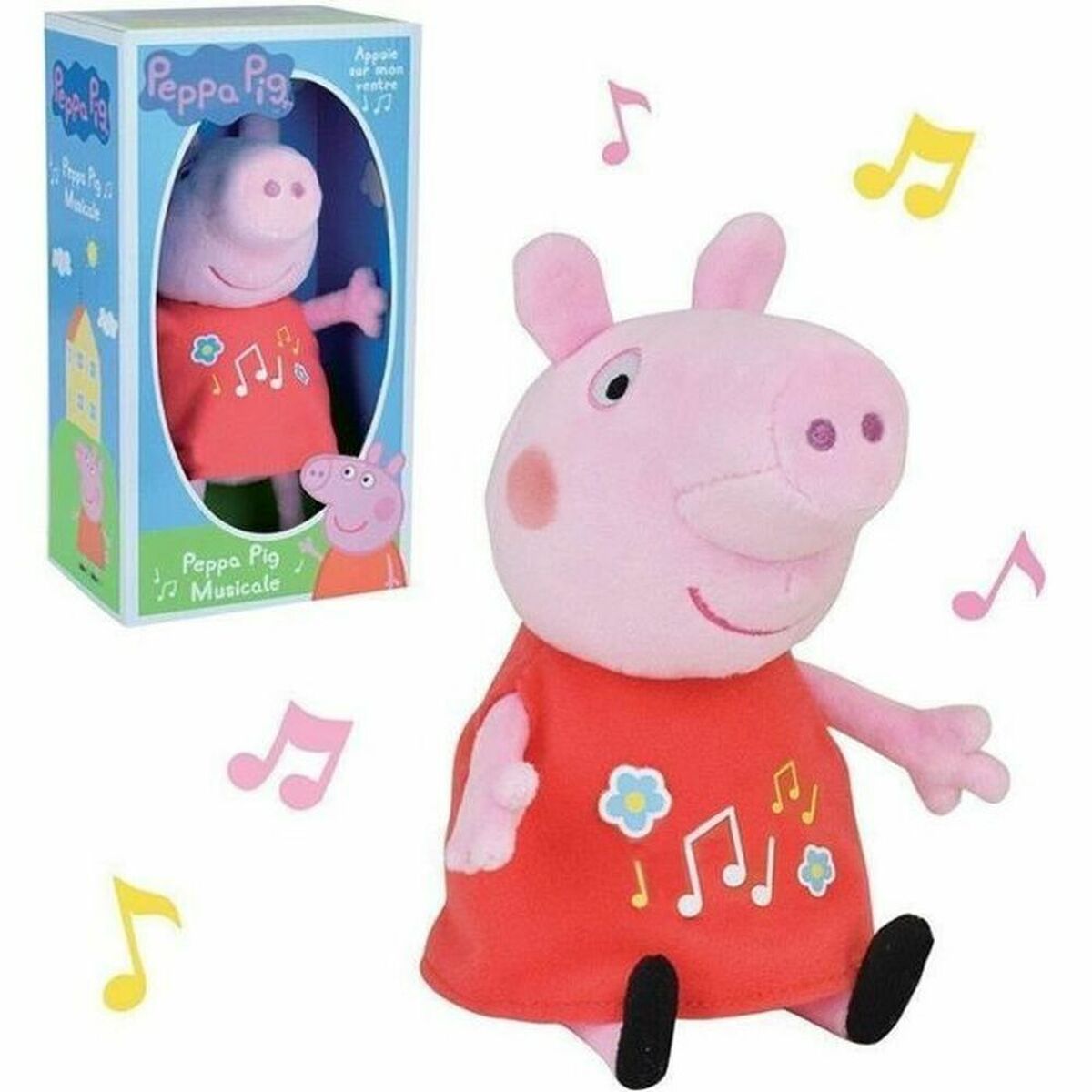 Bamse Jemini Peppa Pig Musical 20 cm billede