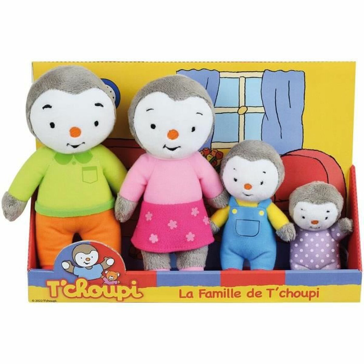 Bamse Jemini T´Choupi Family billede