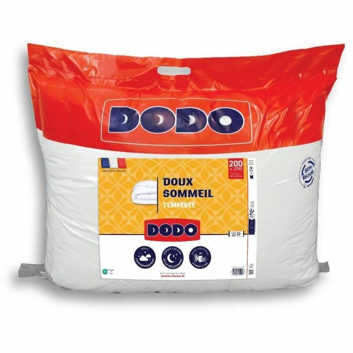 Dyne DODO DOUX SOMMEIL Hvid 300 g/m² 200 x 200 cm