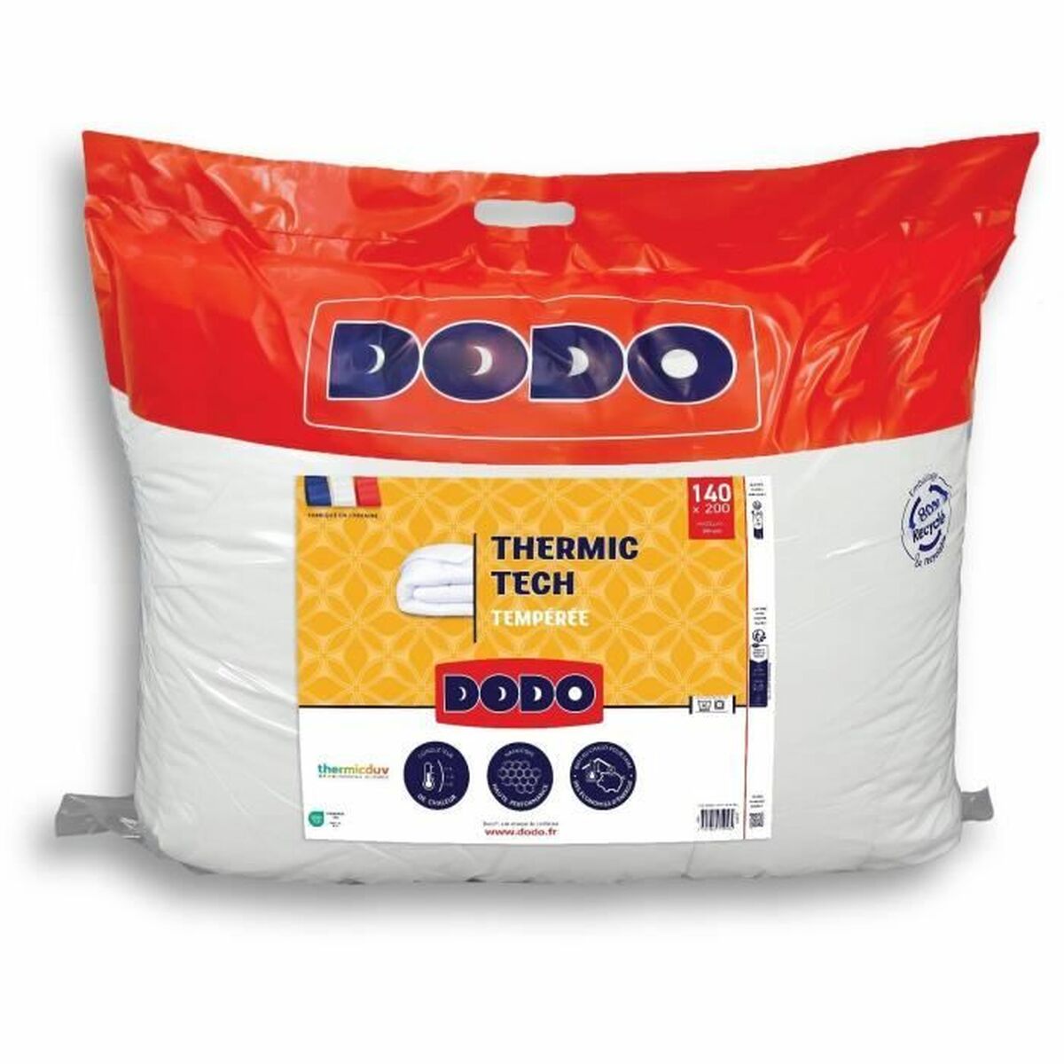 Dyne DODO THERMIC TECH Hvid 250 g/m² 140 x 200 cm