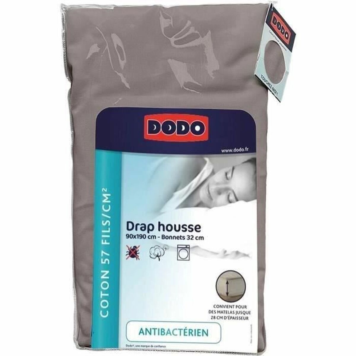 bundplastik DODO Taupe 90 x 190
