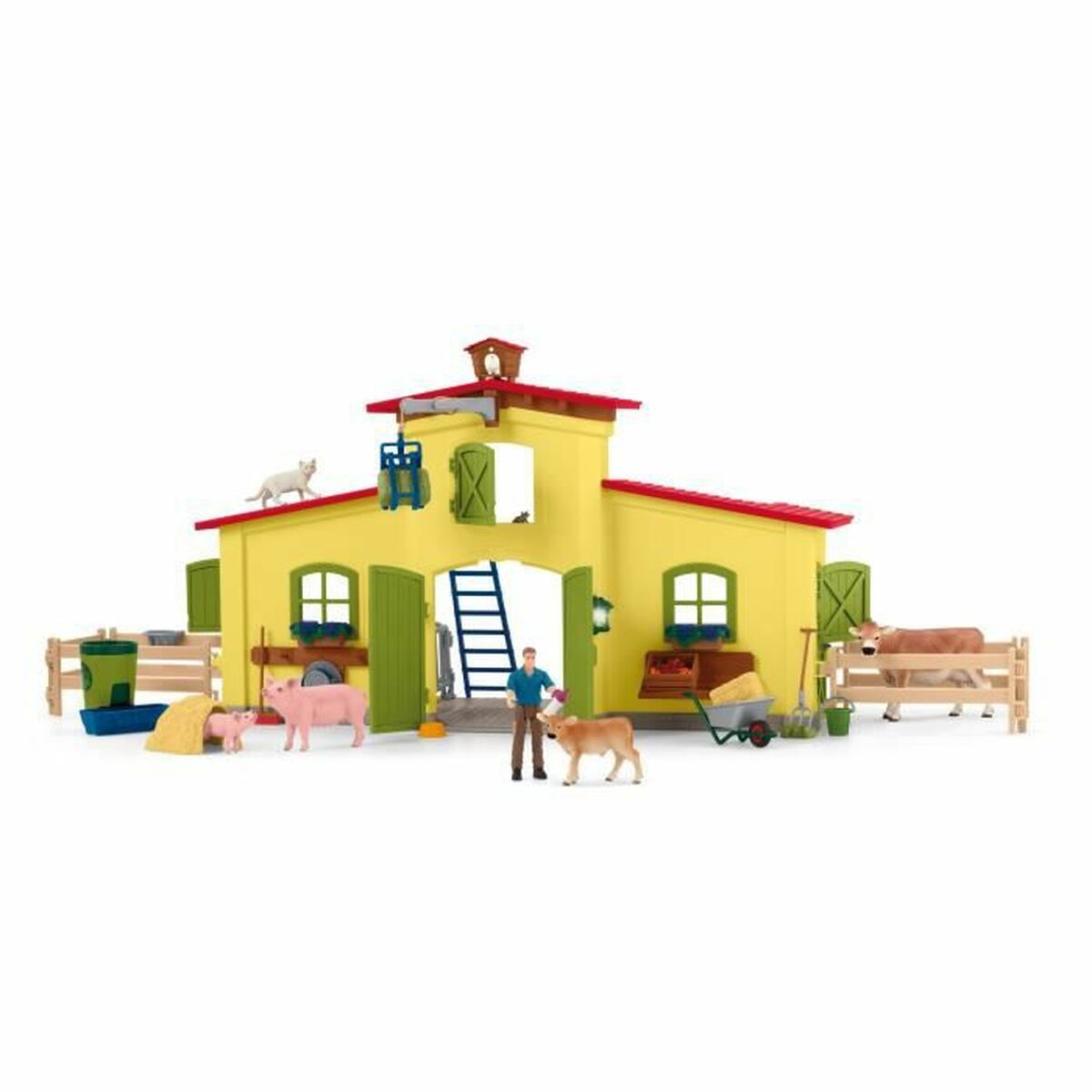 Børnehus til Spil Schleich 42605 Gul billede