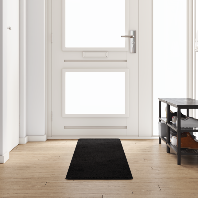 Tæppe Runner Sort 50 x 300 cm 100% Polypropylen Tuft