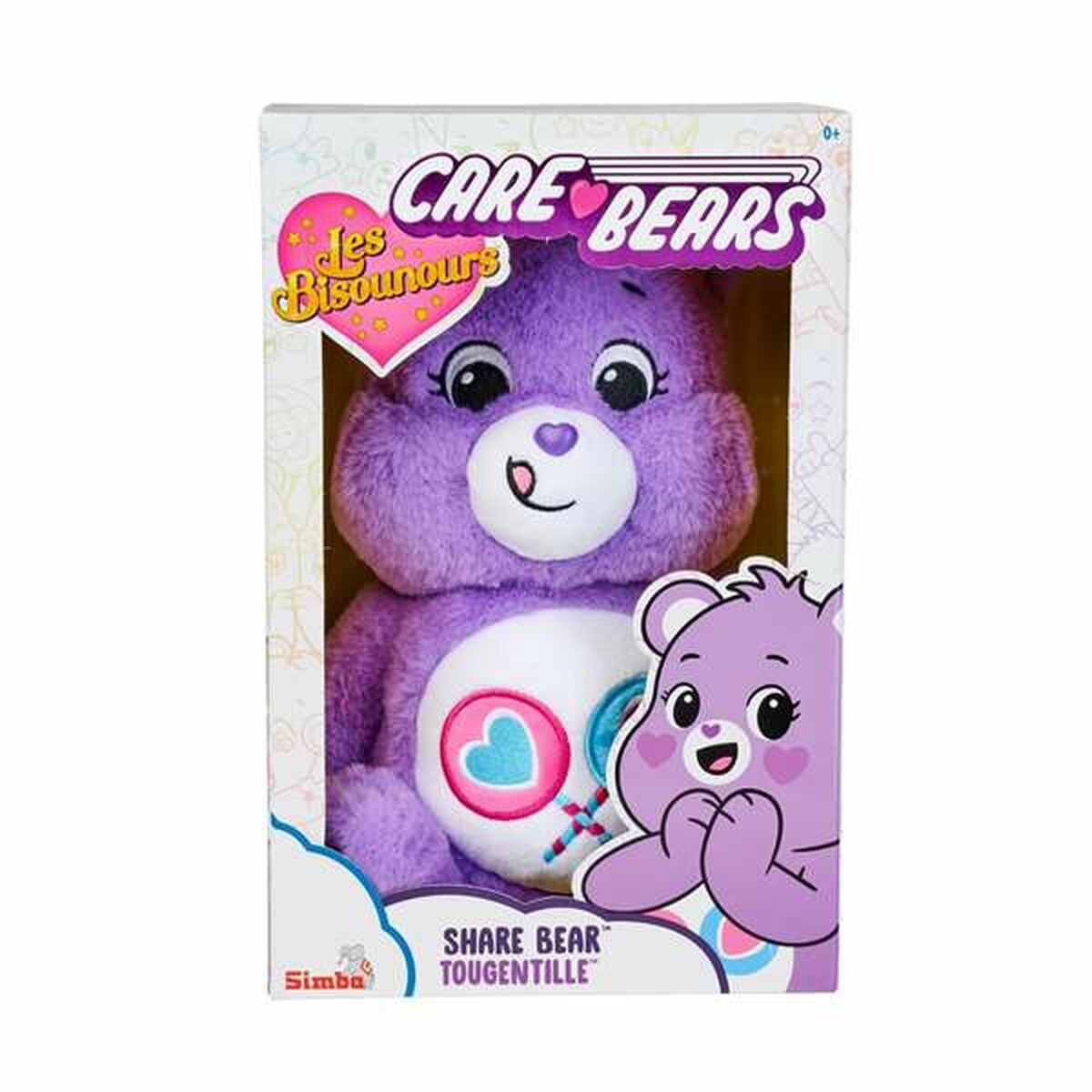 Bjørnebamse Smoby Care Bears 35 cm (1 Dele)
