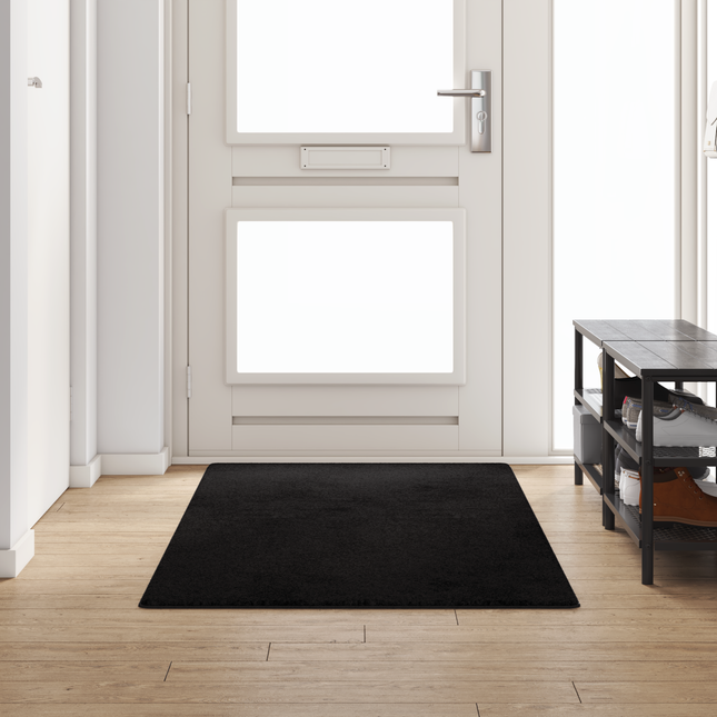 Tæppe Runner Sort 100 x 250 cm 100% Polypropylen Tuft