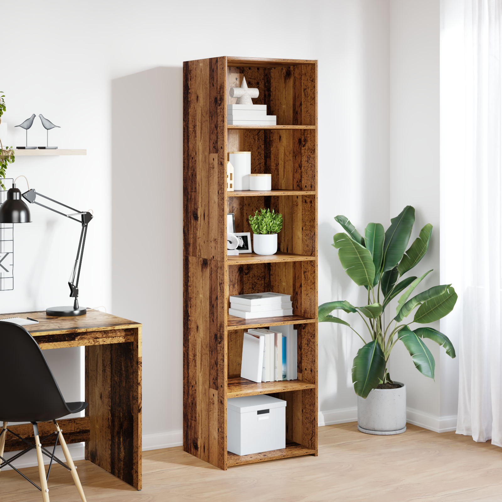 Kabinet Gammelt træ 50 x 41 x 185 cm Konstrueret træ