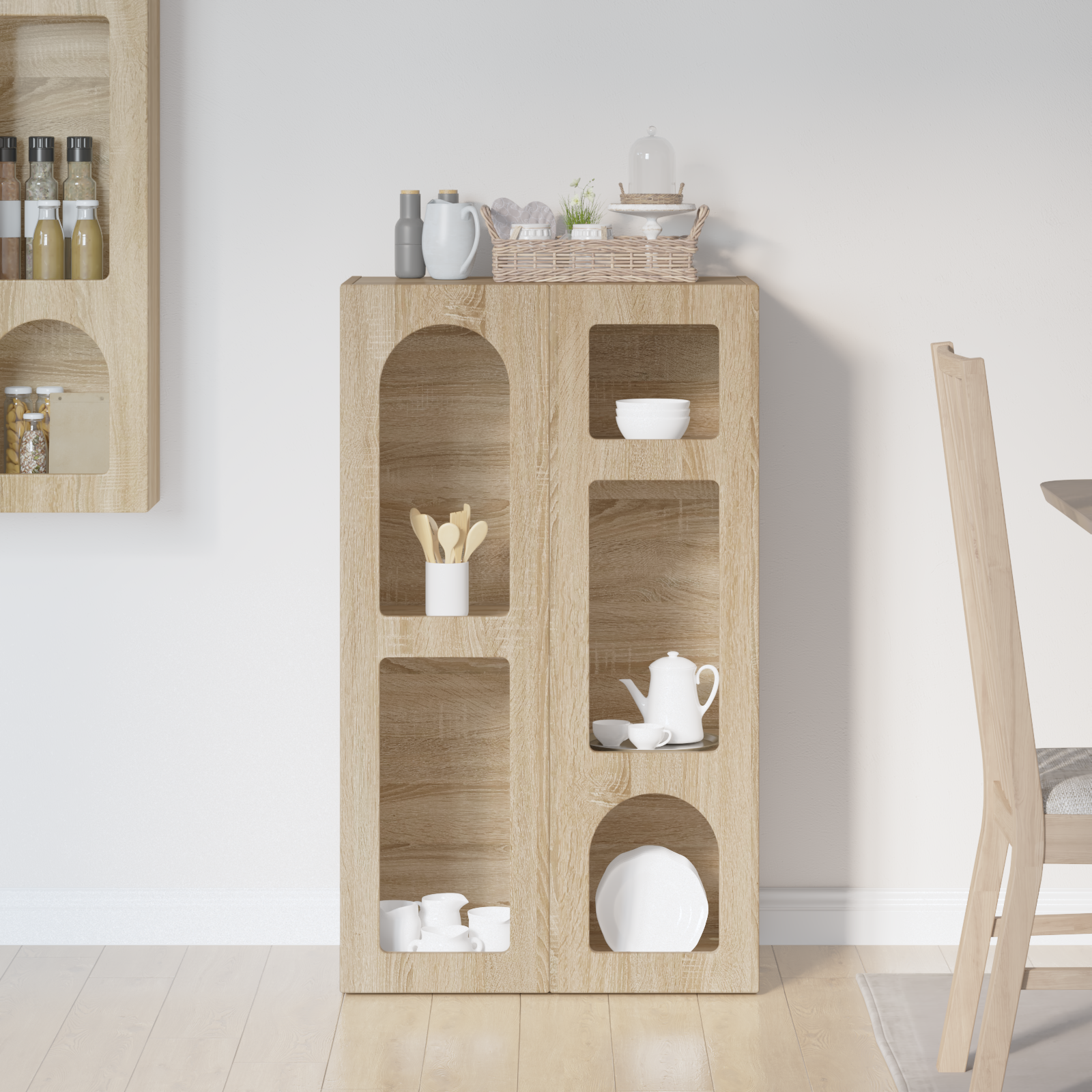 Sideboard Sonoma eg 59 x 35 x 100,5 cm Konstrueret træ