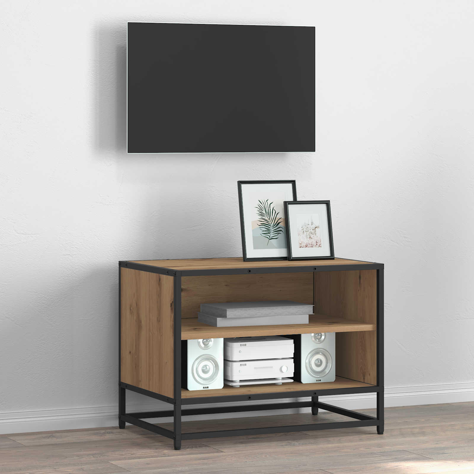 TV Enheder Artisan Egetræ 61 x 40 x 46 cm Konstrueret træ