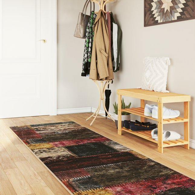 Tæppe Runner MARSA Flerfarvet 100 x 400 cm Polyester og PVC