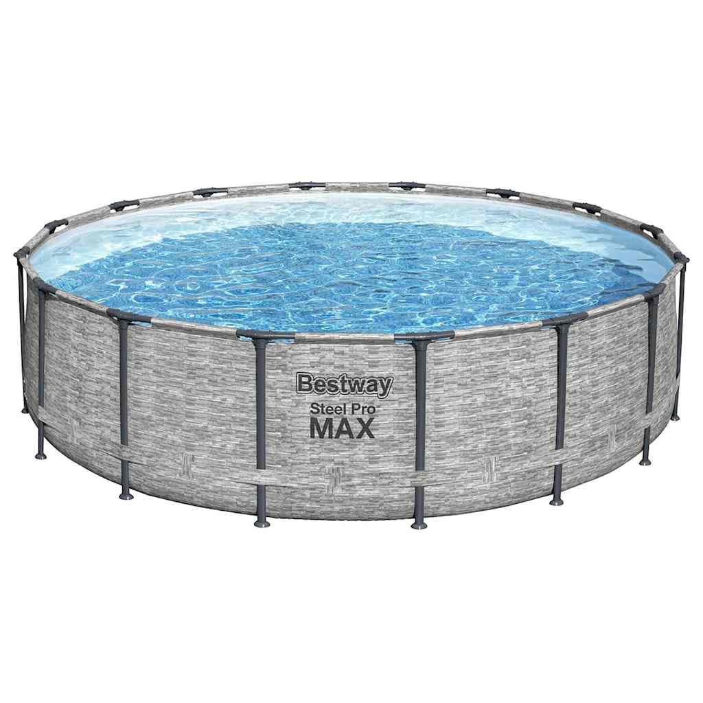 Power Steel swimmingpool 488x122 cm rund