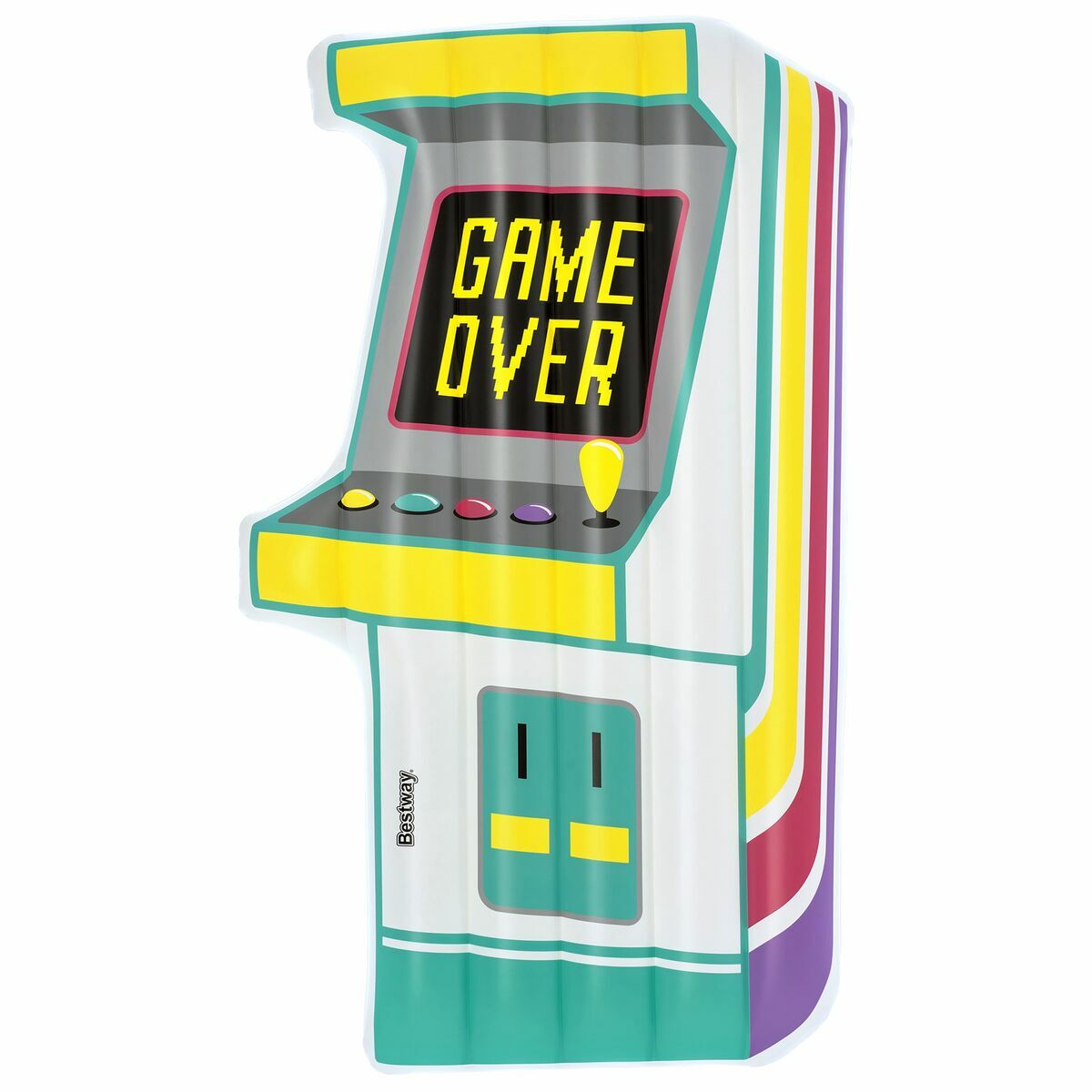 Bestway Oppustelig Madras Arcade 181x112 cm Strand og Pool 43851 billede