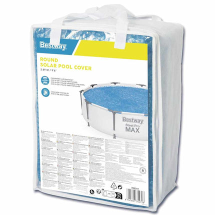 solopvarmet poolovertræk Flowclear 305 cm