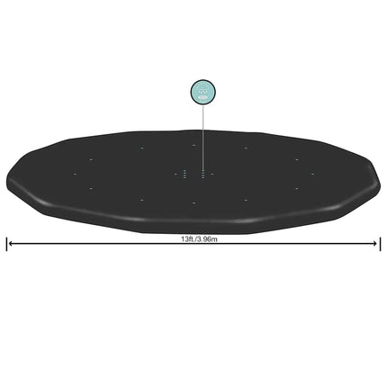 Flowclear poolovertræk 396 cm