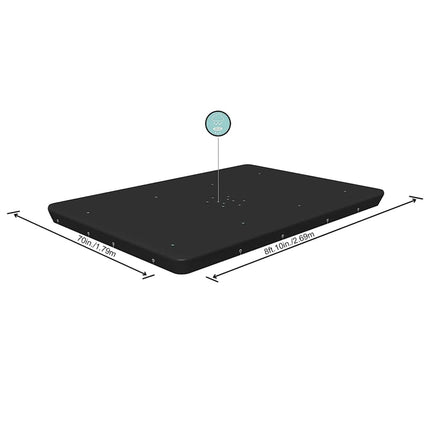 Flowclear poolovertræk 269x179 cm