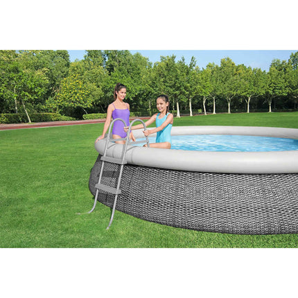 poolstige med 2 trin Flowclear 84 cm