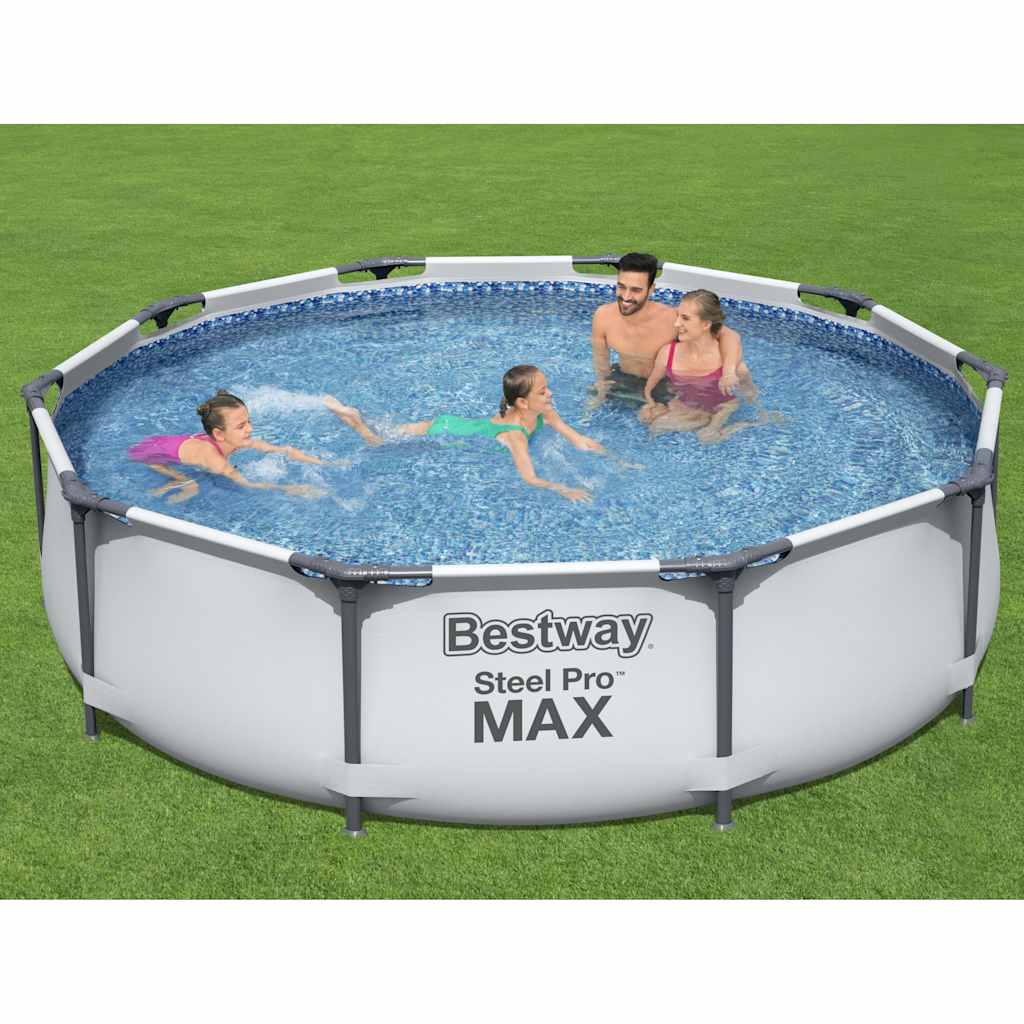 Steel Pro MAX swimmingpoolsæt 305x76 cm