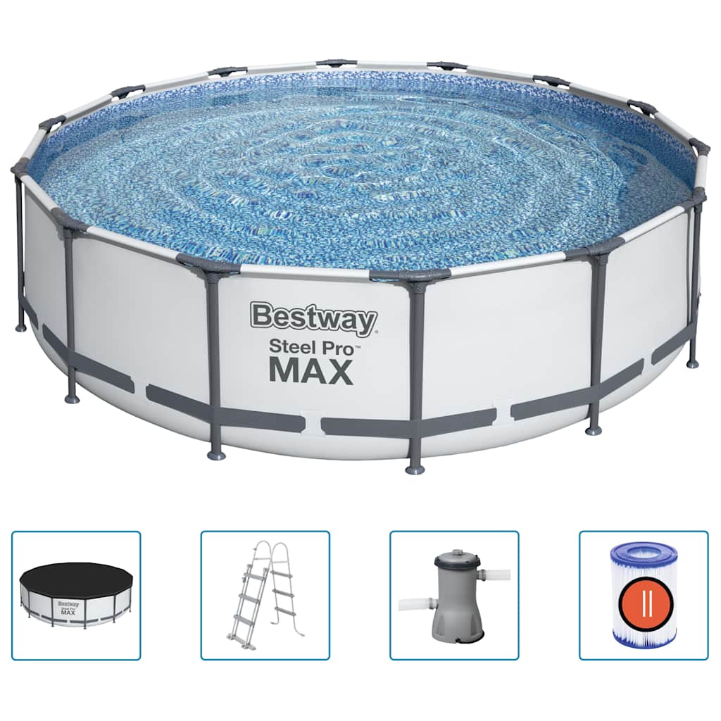 Steel Pro MAX swimmingpoolsæt 427x107 cm