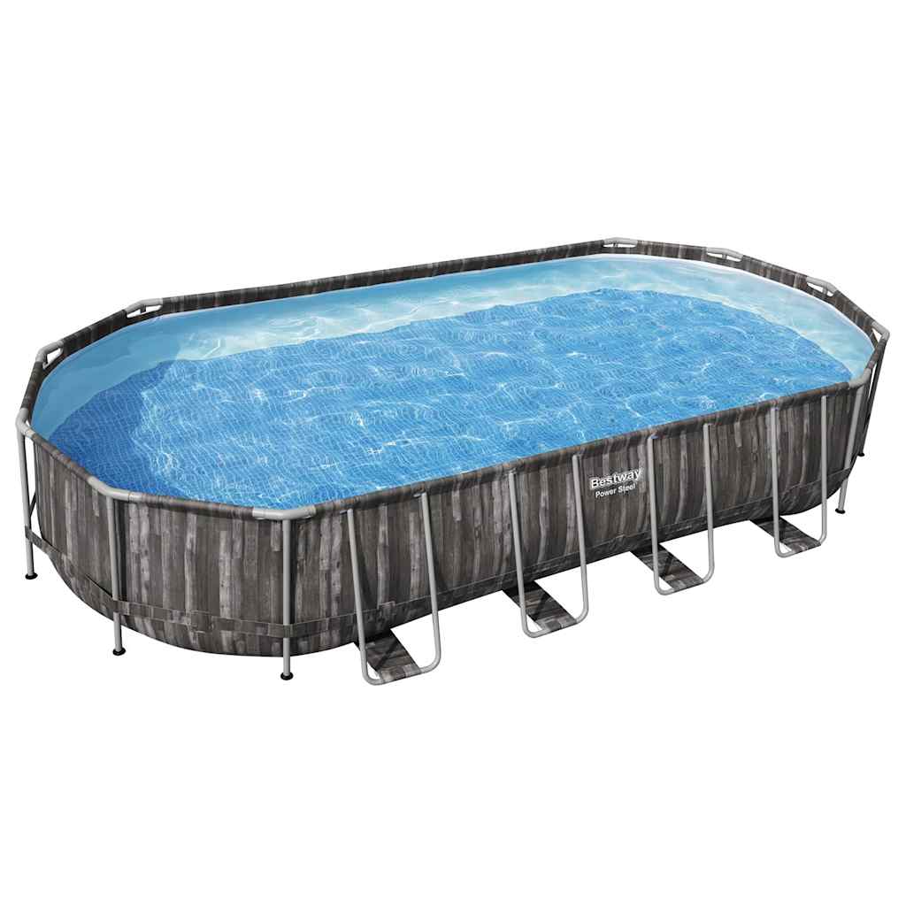 swimmingpool 7,32x3,66x1,22 m oval