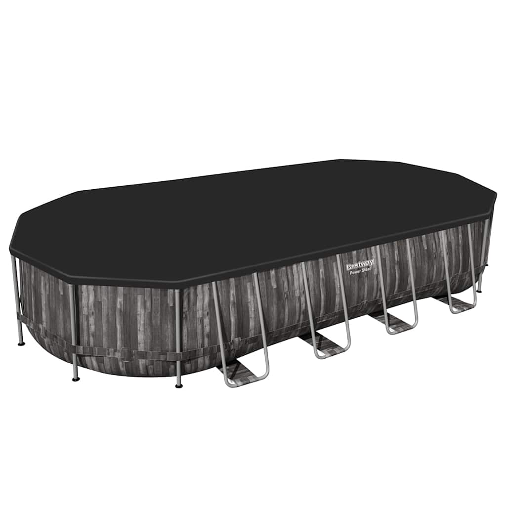 swimmingpool 7,32x3,66x1,22 m oval