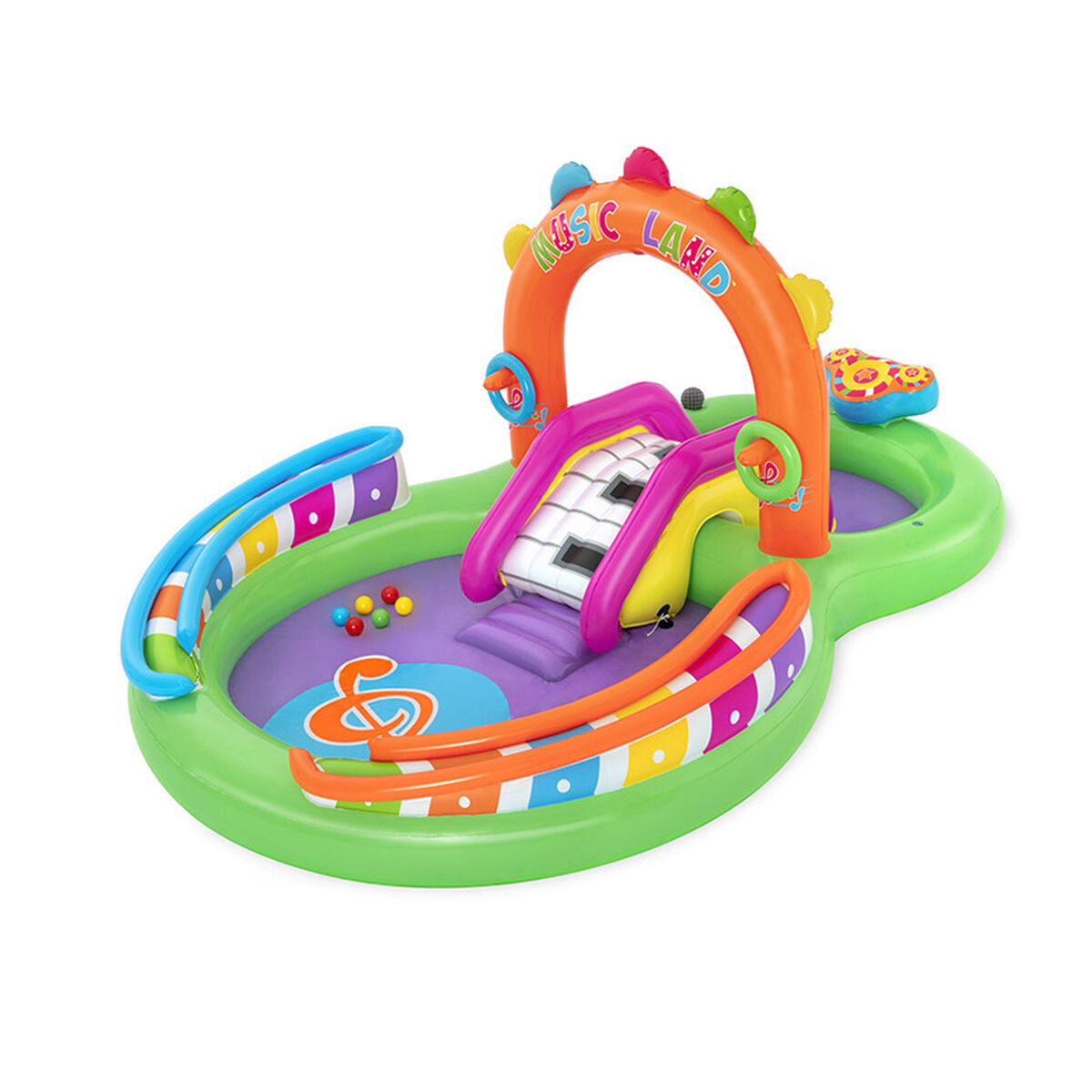"B�rnebassin" } Bestway Musical 295 x 190 x 137 cm Legeplads "B�rnebassin" } Bestway Musical 295 x 190 x 137 cm Legeplads