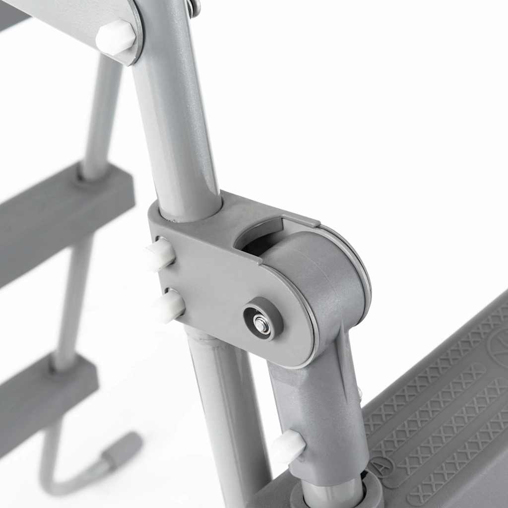 Power Steel swimmingpoolsæt med baldakin 396x107 cm