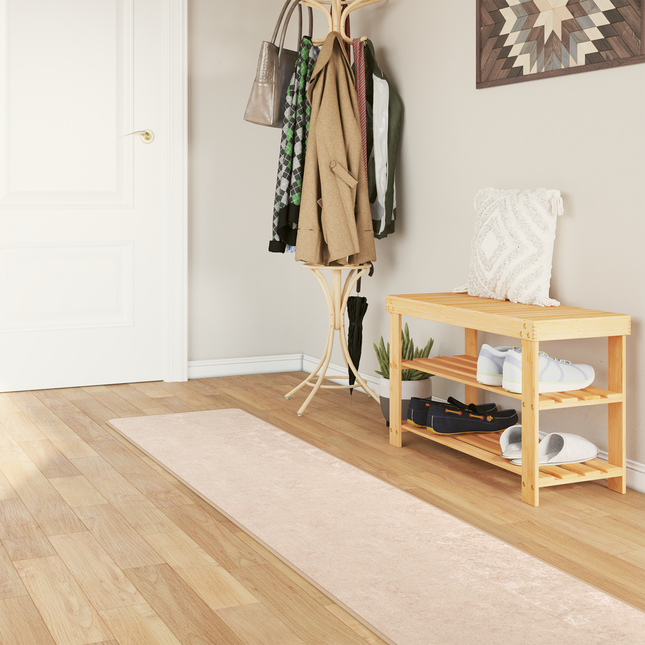 Tæppe Runner MARSA Creme 50 x 250 cm Polyester og PVC