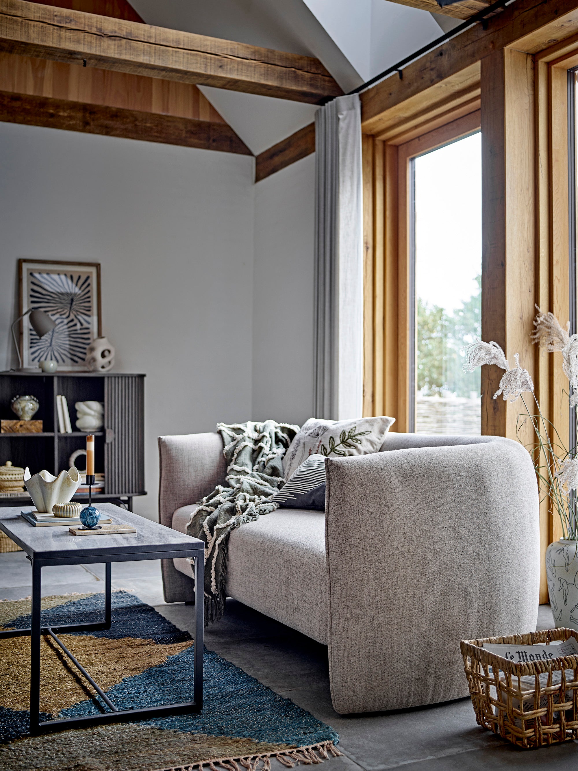 Bacio Sofa, Natur, Genanvendt Polyester