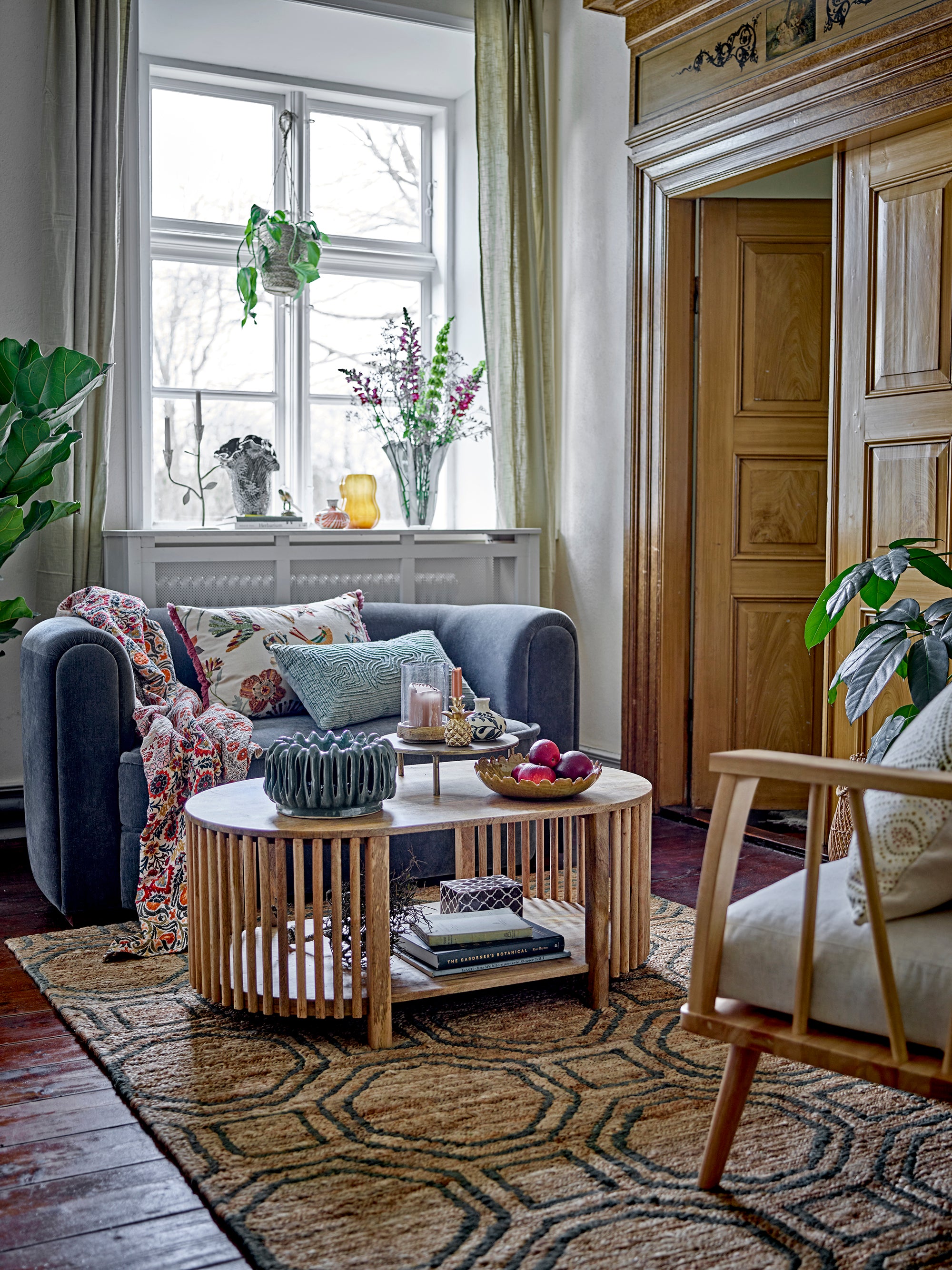 Malala Sofa, Blå, Genanvendt Polyester