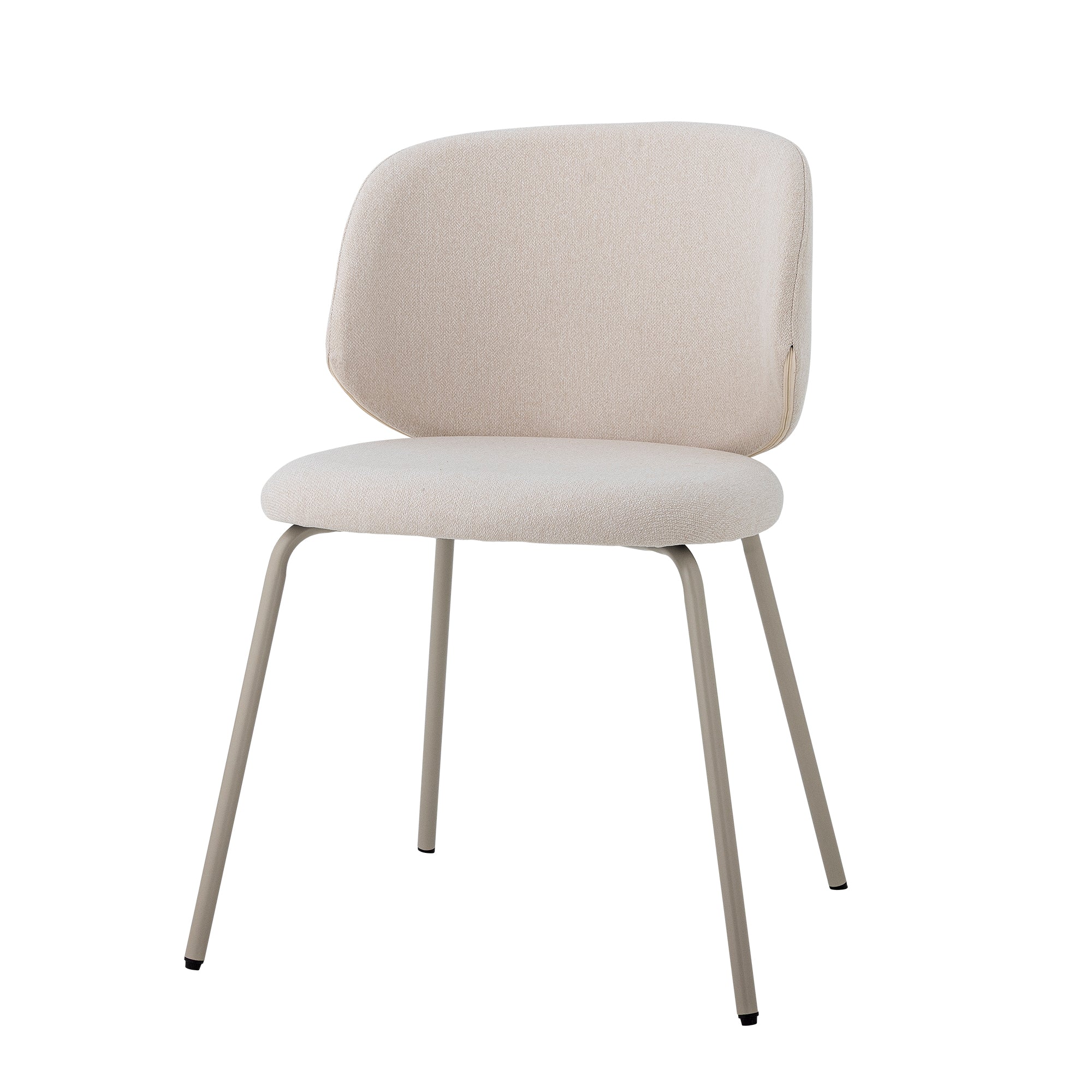 Ponte Spisebordsstol, Grå, Polyester (2 stk.)