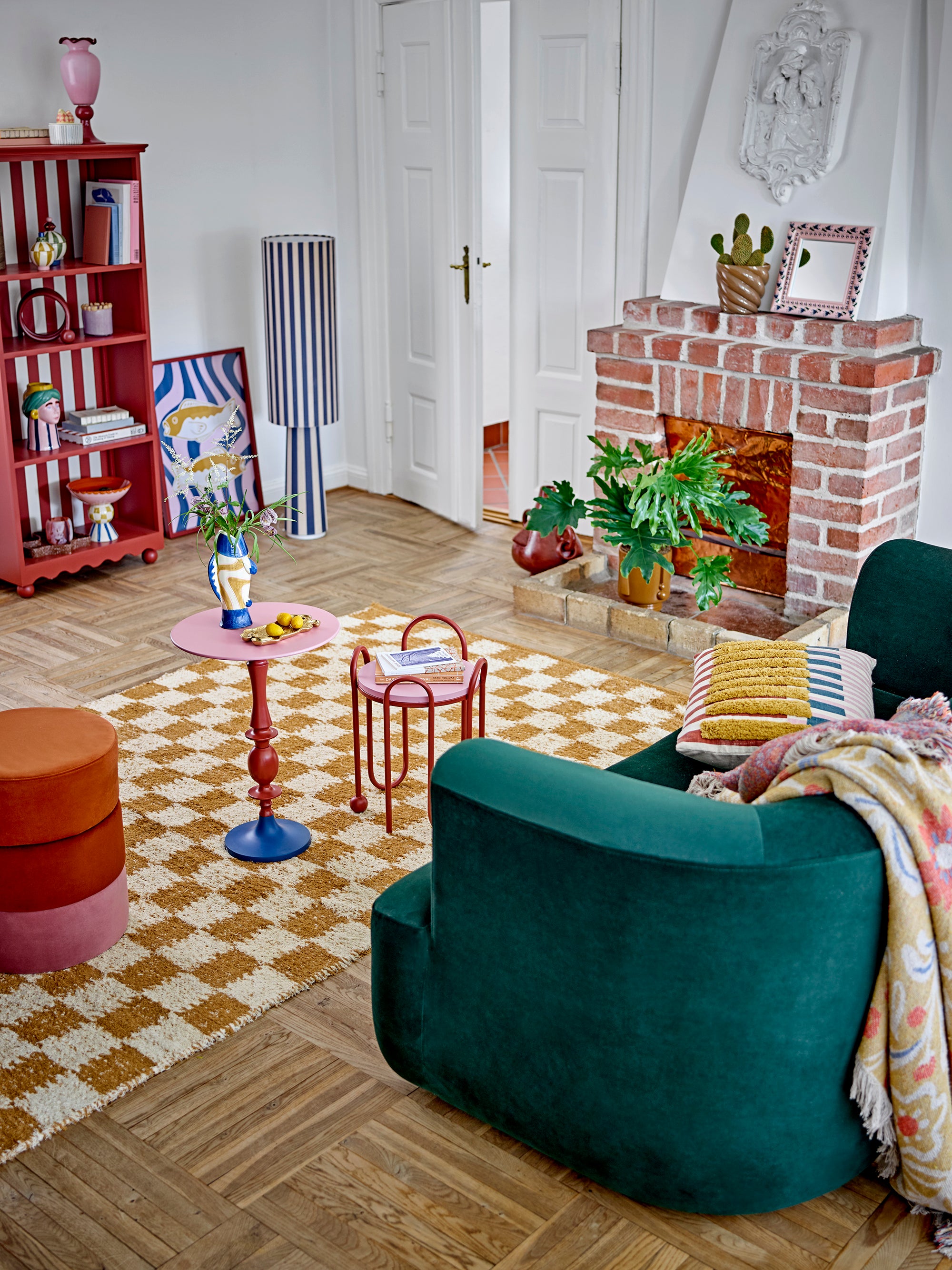 Morgan Sofa, Grøn, Polyester