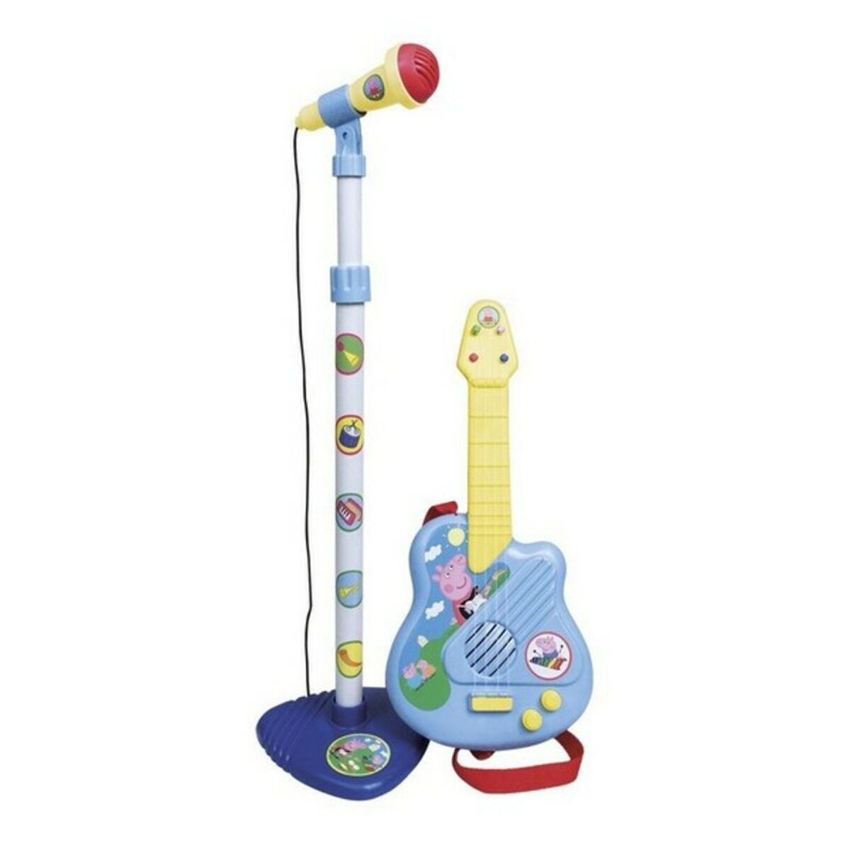 Børne Guitar + Micro Peppa Pig Peppa Pig billede