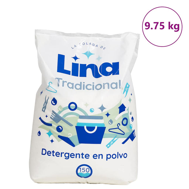 Vaskepulver til 150 vaske 9,75 kg hvid
