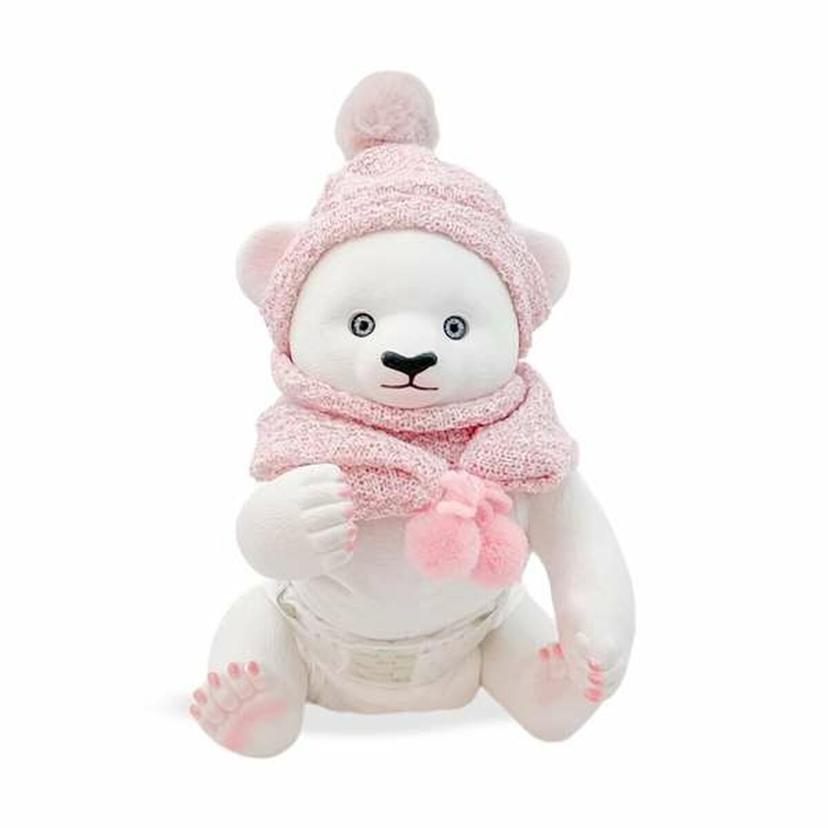 Bamse Berjuan Anireal Isbjørn 35 cm billede