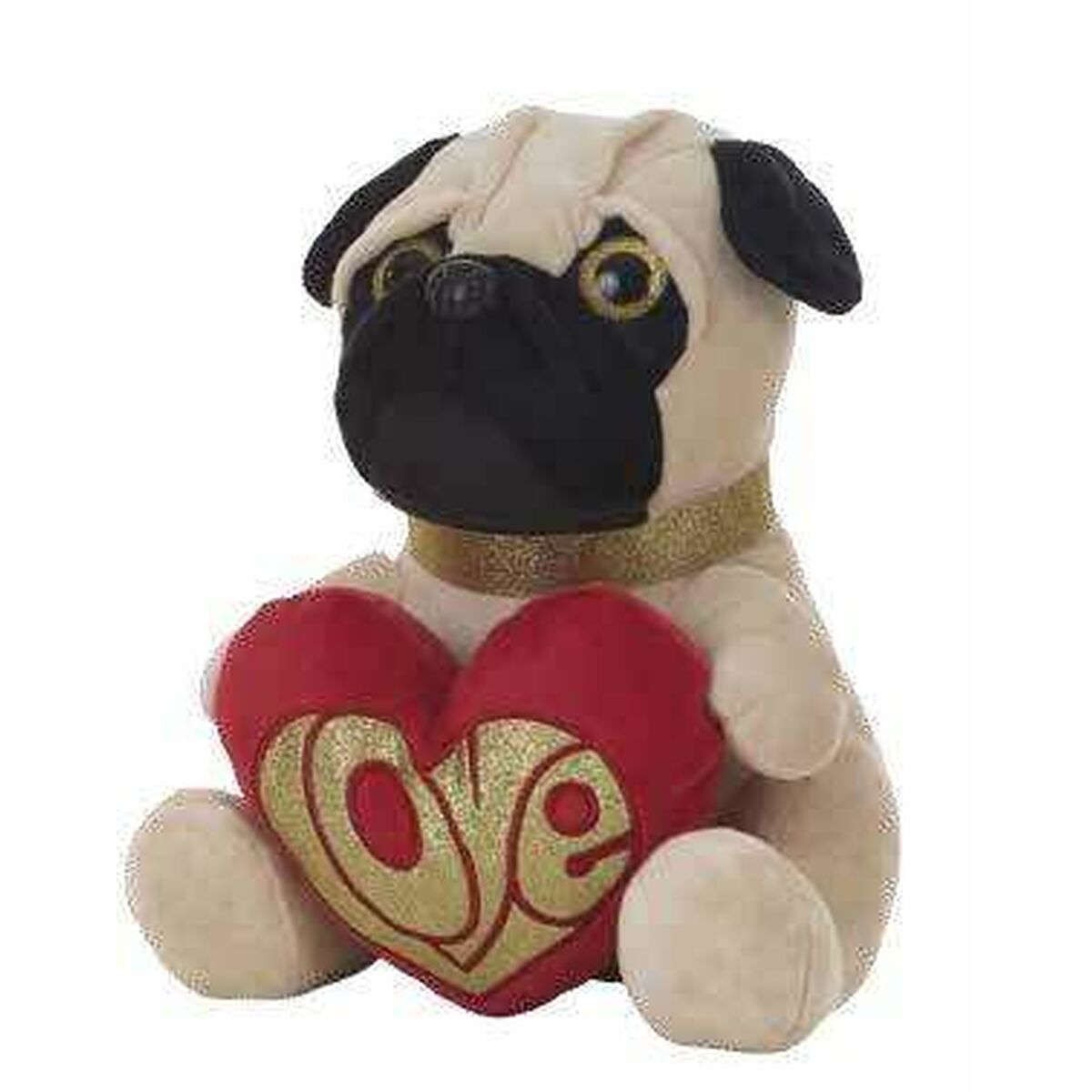 Bamse Pug 26 cm billede
