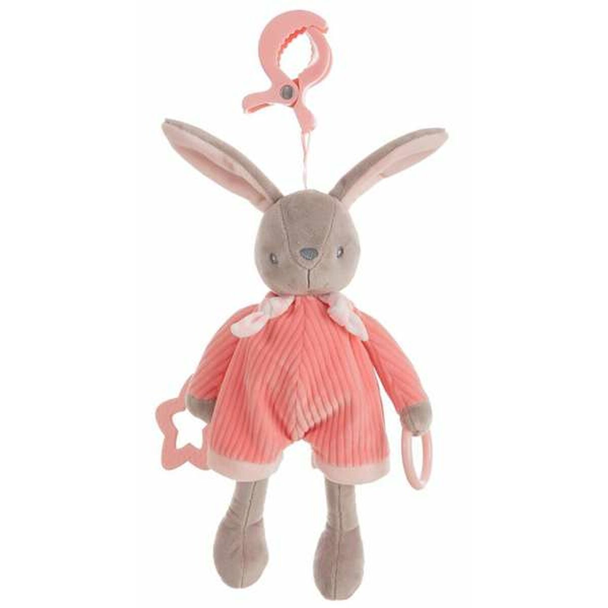 Bamse Activity Kanin Pink 26 cm billede