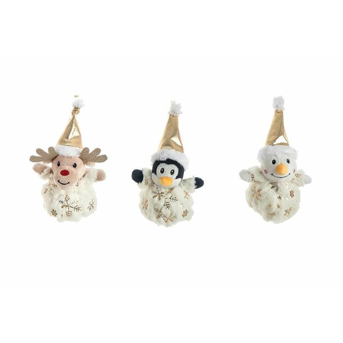 Bamse Xmas Gylden - Bigbuy Fun