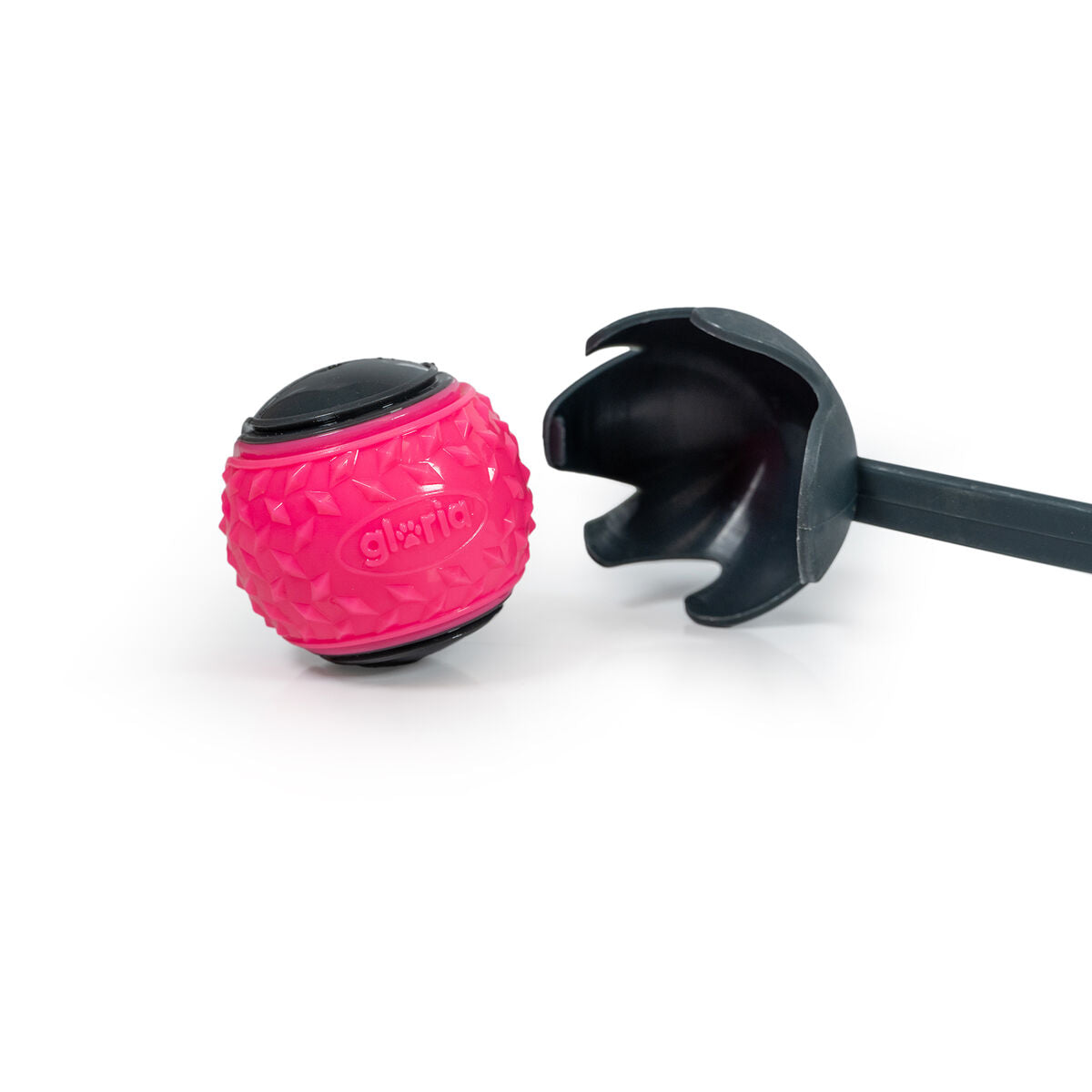 Boldkaster til hunde Gloria Grå polypropylen TPR M billede