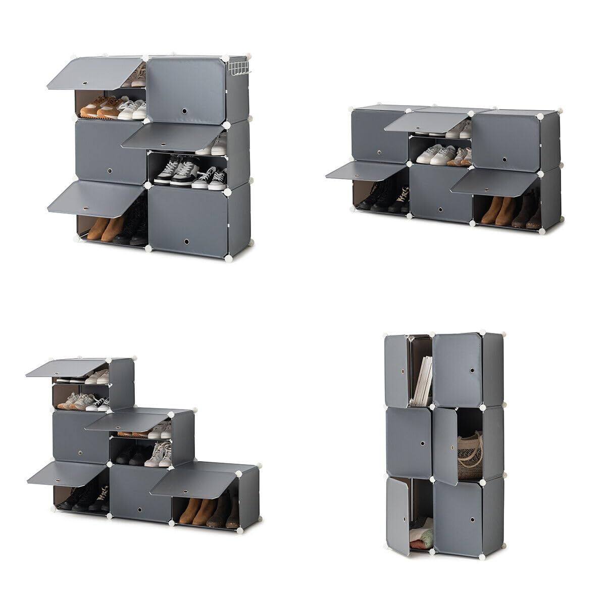 Bærbar, modulær skoholder InnovaGoods Grå (Refurbished A)