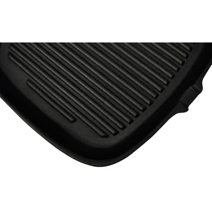 grillpande i støbejern 24x23 cm