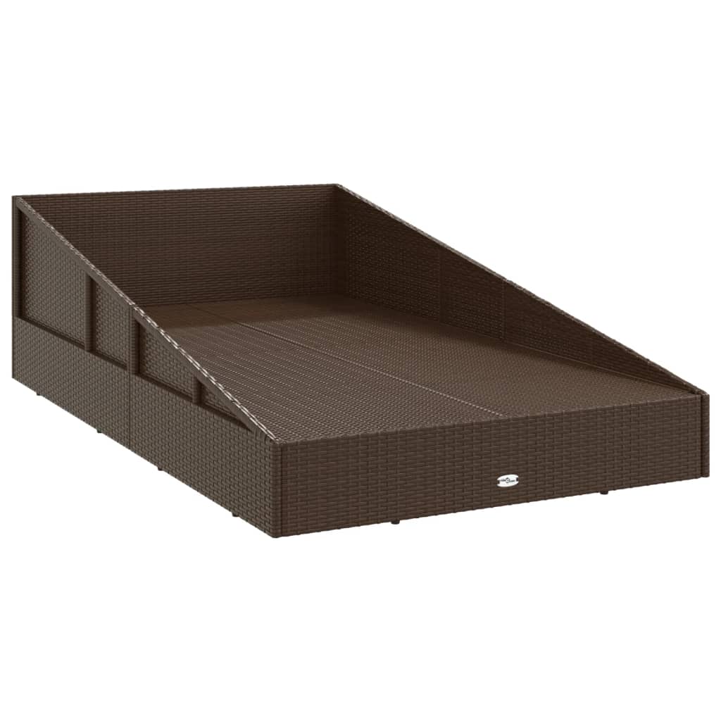 solseng 110x200 cm polyrattan brun