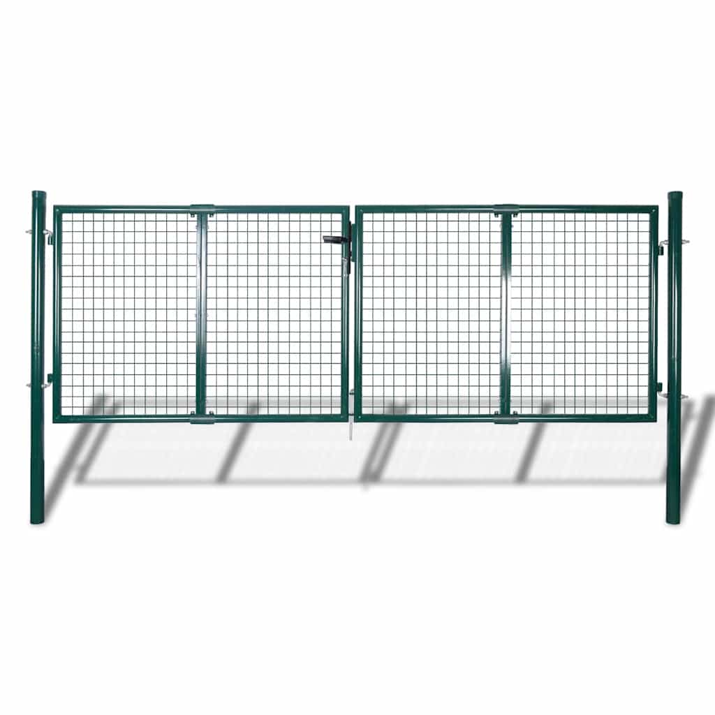 hegnslåge stål 300x125 cm grøn